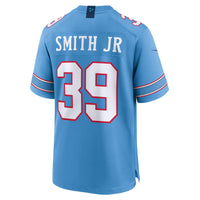Tennessee Titans Melvin Smith Jr Light Blue Team Game Jersey