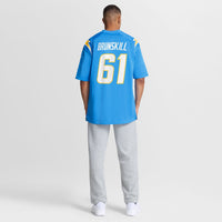 Los Angeles Chargers Daniel Brunskill Powder Blue Team Game Jersey