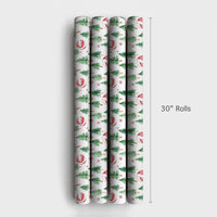 Watercolor Beach Ball Gift Wrap, Coastal Christmas Beach Wrapping Paper, Tropical Holiday Present Paper, Summer Xmas Wrapping Paper Roll