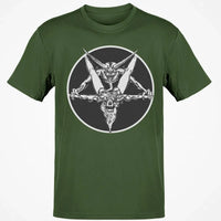 Dark Folklore Creature Shirt, Krampus T-Shirt, Vintage Holiday Horror Tee, Retro Spooky Christmas Graphic Tee, Dark Fantasy Present