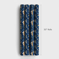 Opera House Skyline Gift Wrap, Sydney Christmas Wrapping Paper, Australian Harbour Bridge Wrapping Paper, Navy Blue Holiday Gift Wrap Roll