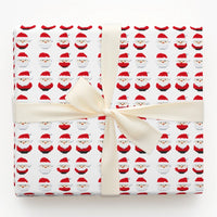 8-Bit Retro Gamer Christmas Gift Wrap, Pixel Art Santa Wrapping Paper, Vintage Gaming Holiday Wrapping Paper, Geek Video Game Gift Wrap