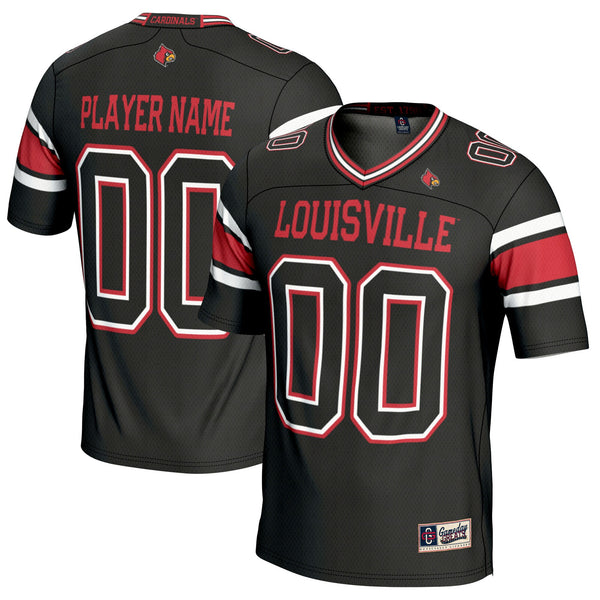 Louisville Cardinals GameDay Greats NIL Pick-A-Player Football Jersey - Black