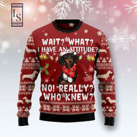 Ugly Holiday Weiner Dog Polo, Dachshund Christmas Sweater Polo Shirt, Adorable Festive Pet Puppy Polo, Dog Lover Christmas Apparel