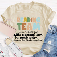 Reading Team Like A Normal Team But Cooler T-Shirt