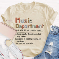 Music Department Teacher T-Shirt
