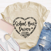 School Bus Driver Caring T-Shirt