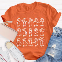 Graph Algebra Dance Figures Math Teacher T-Shirt
