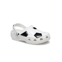 Toddlers' Soccer Ball Clogs - White / Black
