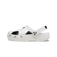 Toddlers' Soccer Ball Clogs - White / Black