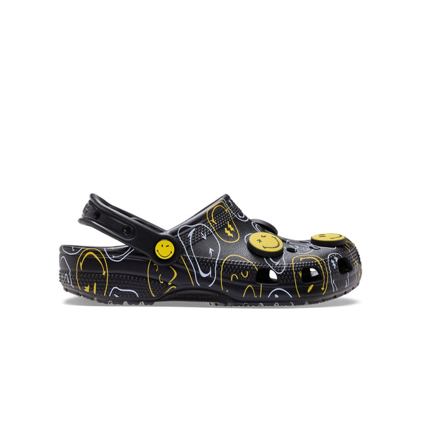 Giày Clog Unisex Crocs Classic Smiley