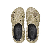 Echo Duck Camo Clogs - Bone / Black