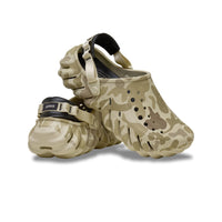 Echo Duck Camo Clogs - Bone / Black