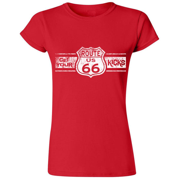 Route 66 Women's T-Shirt: Get Your Kicks Tee