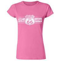 Route 66 Women's T-Shirt: Get Your Kicks Tee