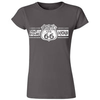 Route 66 Women's T-Shirt: Get Your Kicks Tee