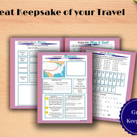Route 66 States ACTIVITY PACK / Road Trip Travel Activities /Educational Games/ Puzzles / Quiz / PRINTABLE 36 Pages Letter /Digital Download