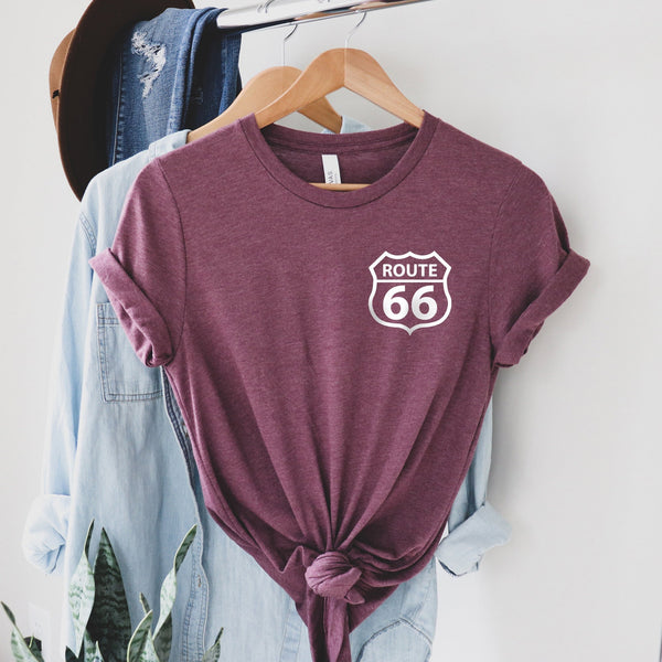 Route 66 Road Shirt, Route 66 USA Shirt, Desert Route Shirt, Legend Route 66 Shirt, Wanderlust Shirt, Route Pocket Shirt, Route Lover Family