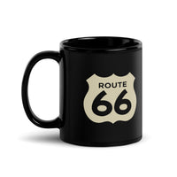 Route 66 Black Coffee Mug