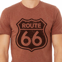 Route 66 Tee Shirt, Vintage Road Sign Tshirt Gift