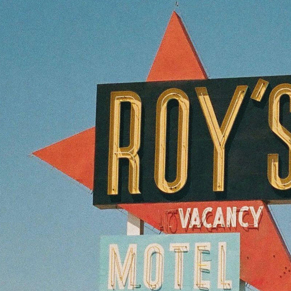 Roy's Motel & Cafe Photograph Mojave Desert Route 66 Art Print