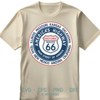Route 66 svg, Route 66 tickers SVG, Route 66 Mug, Route 66 Tshirt, Motorcycle SVG, Route 66 png, Route 66 Stickers