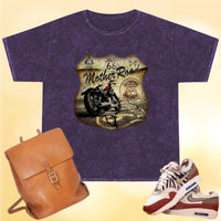 Custom Route 66 T-Shirt: Mother Road Motorcycle Tee