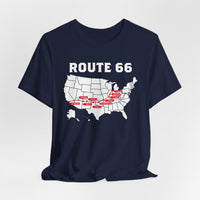 Route 66 Map Shirt, Road Trip Shirt, Family Trip, Solo Trip, Friends Trip, Vintage Shirt, USA Trip, American Road, Souvenirs Shirts, States