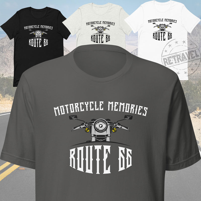ROUTE 66 Road Trip Shirt Motorcycle Shirt Route 66 Gift Motorcycle Road Trip T Shirt Motorbike TShirt Motorcycle Gift Route 66 Travel Shirt