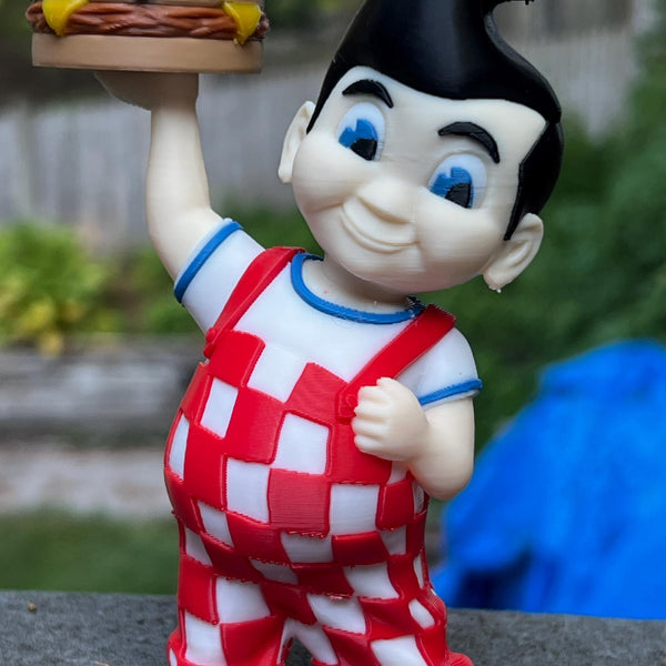 Big Boy - Miniature Version of Bob's Big Boy Based on International Fiberglass Design, Roadside America, Vinita OK, Route 66