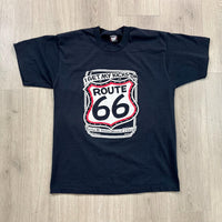 80's Vintage I Get My Kicks on Route 66 Tee Shirt T-Shirt