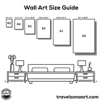 Route 66 watercolor poster Wall Art Route 66 Wall Hanging Home Décor Route 66 Gift Art Lovers USA Art Lover Gift USA wall art