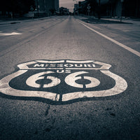 Vintage Route 66 Road Sign Digital Download Photography Retro Wall Art