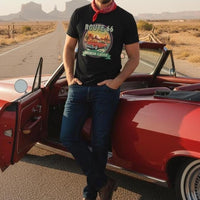 Route 66 T-Shirt | Car Lover Gift for Men | Vintage Graphic Tee