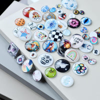 Route 66 Cabochon, New Mexcio Glass Dome, 100th Anniversary 10mm - 40mm Photo Paper Glass Dome, Image Glass Cameo Accessory -DN4447