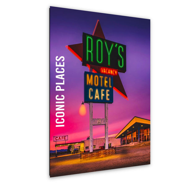 Route 66 Roy's Diner Photo | Vintage Americana Wall Art (Digital Download)