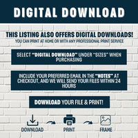 Route 66 Art Print | American Landscape Wall Art (Digital Download Available) Travel USA Poster Print Scenic Gift Tourist