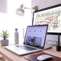Centennial Route 66 map, large printable poster (instant download)