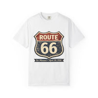 Route 66 Shield Graphic T-shirt | Vintage Highway Sign Tee