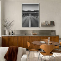 California Black and White Fine Art Photo Print, Route 66, USA Wall Decor Poster