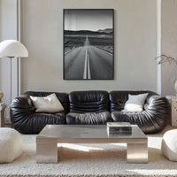 California Black and White Fine Art Photo Print, Route 66, USA Wall Decor Poster
