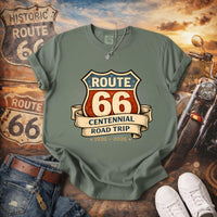 Route 66 Centennial T-Shirt, Vintage Road Trip Tee, Comfort Colors