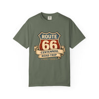 Route 66 Centennial T-Shirt, Vintage Road Trip Tee, Comfort Colors