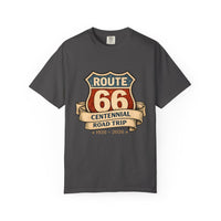 Route 66 Centennial T-Shirt, Vintage Road Trip Tee, Comfort Colors