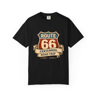 Route 66 Centennial T-Shirt, Vintage Road Trip Tee, Comfort Colors