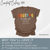100 Years Route 66 St. Louis MO Personalized Route66 100th Anniversary Shirt 1926–2026 Historic Route 66 USA Road Trip Tshirt