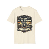 Drove My RV Across Route 66 | Vintage Route 66 RV T-Shirt | Centennial Road Trip Gift