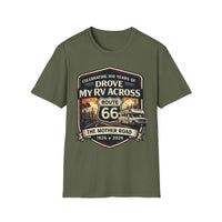 Drove My RV Across Route 66 | Vintage Route 66 RV T-Shirt | Centennial Road Trip Gift