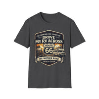 Drove My RV Across Route 66 | Vintage Route 66 RV T-Shirt | Centennial Road Trip Gift
