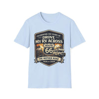 Drove My RV Across Route 66 | Vintage Route 66 RV T-Shirt | Centennial Road Trip Gift